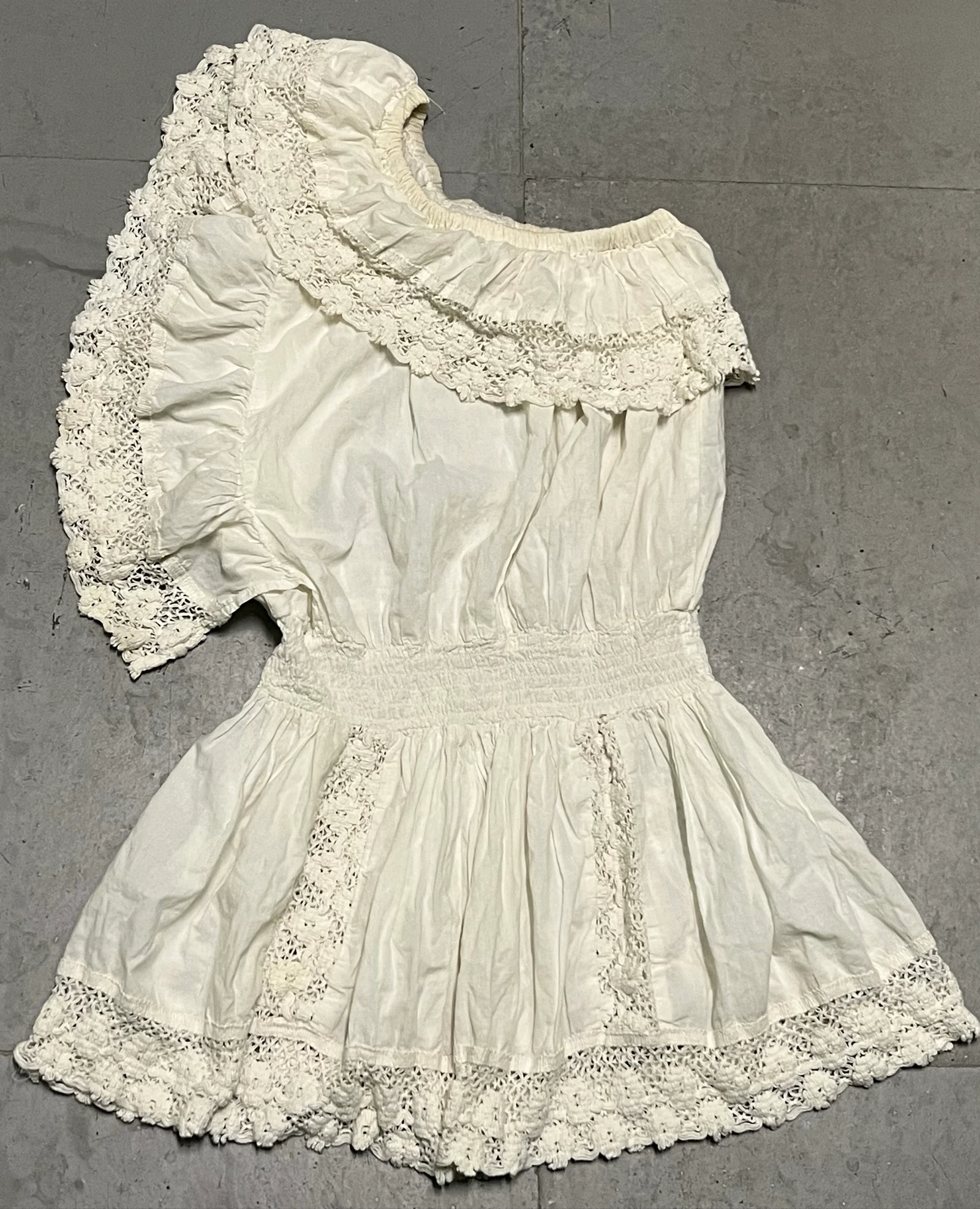 Vestido blanco ibicenco 